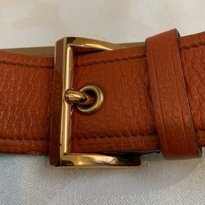 Prada Belt Burnt Orange Size 80 Lightly Used 🧡🖤